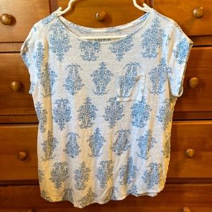 Ann Taylor Loft floral top